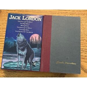 The Collected Jack London  1992 & Anthology Call of the Wild 2 book lot